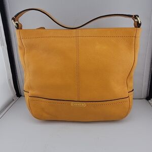 VINTAGE-Coach Park Leather Hobo Bag